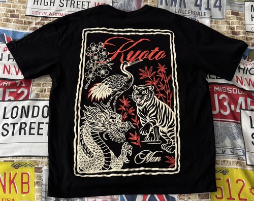 Black baggy shirt with - black, t-shirt