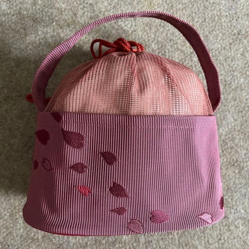 Japanese drawstring bag - japanese,