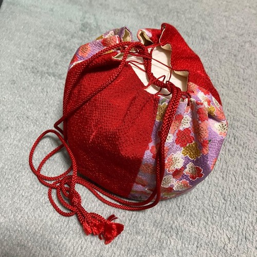 Japanese drawstring bag - japanese,