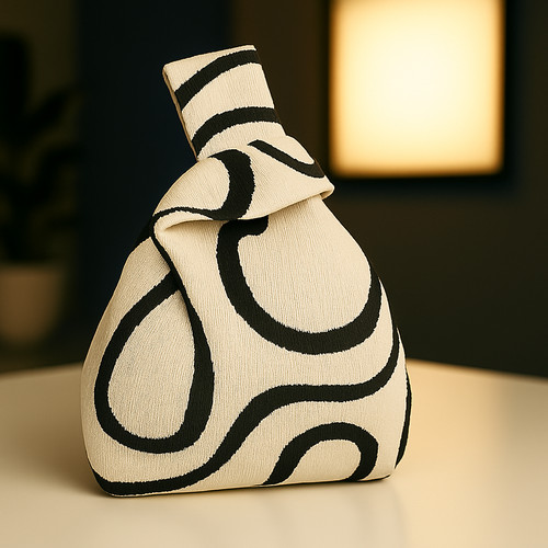Knotted japanese style tote - knotted,
