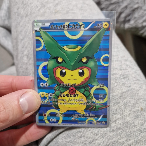 Pokémon rayquaza pikachu holo - rayquaza,