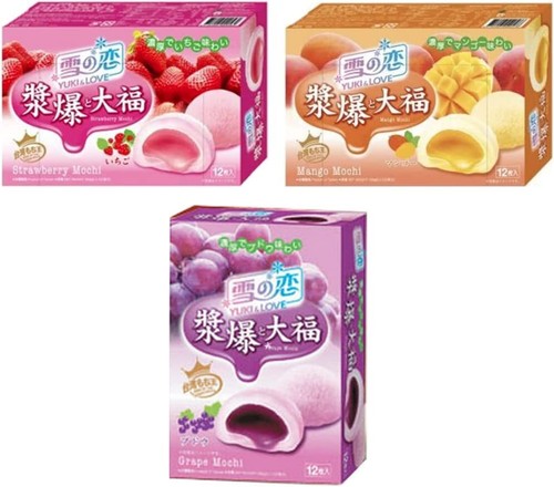Japanese style mochi daifuku - style,