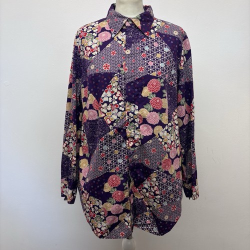 Kiraku patchwork tunic - kiraku, shirt