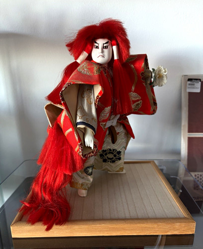 Japanese kabuki lion dance - japanese, lion-dance