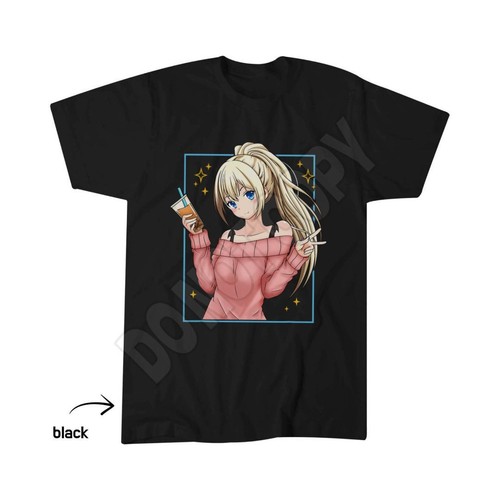 Bubble tea anime girl - bubble, kawaii