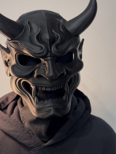 Japanese oni demon mask - japanese,