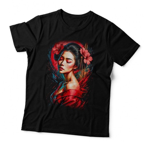 Geisha art shirt japanese - art, t-shirt,